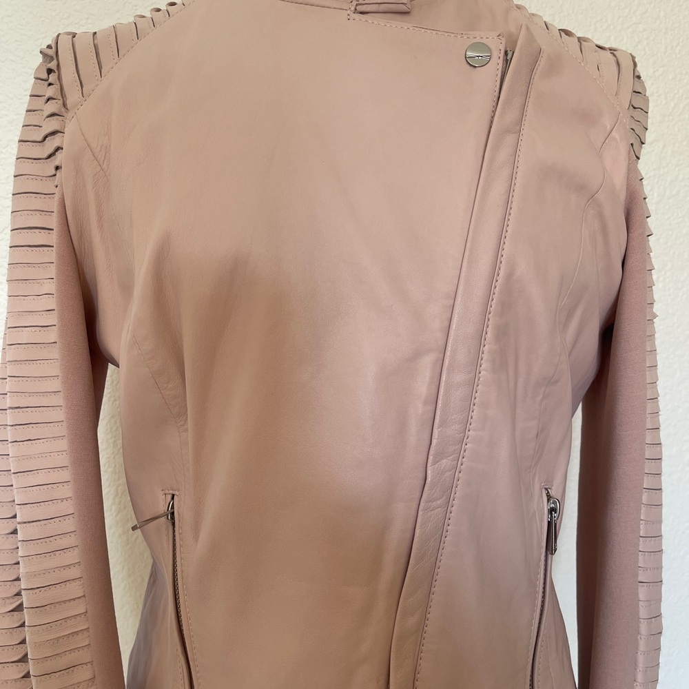 Lamarque Blush Leather Jacket - image 6